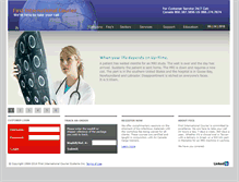 Tablet Screenshot of internationalcourier.com